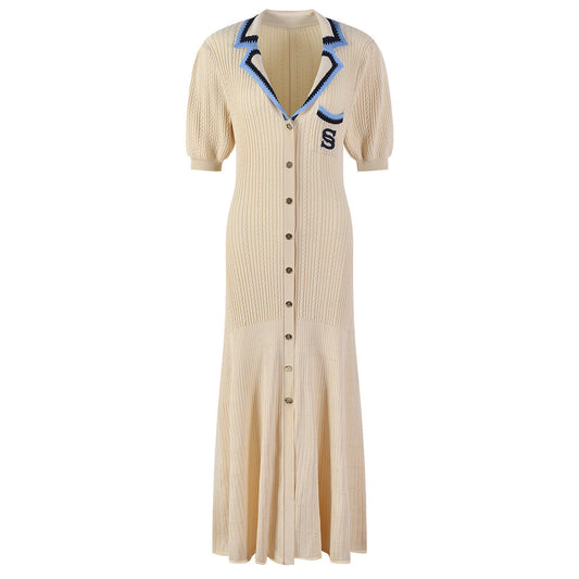 Sandro Dress Cream White