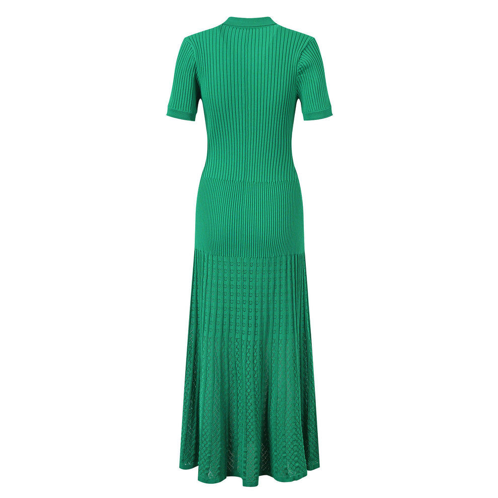 Sandro Lotus Dress Green