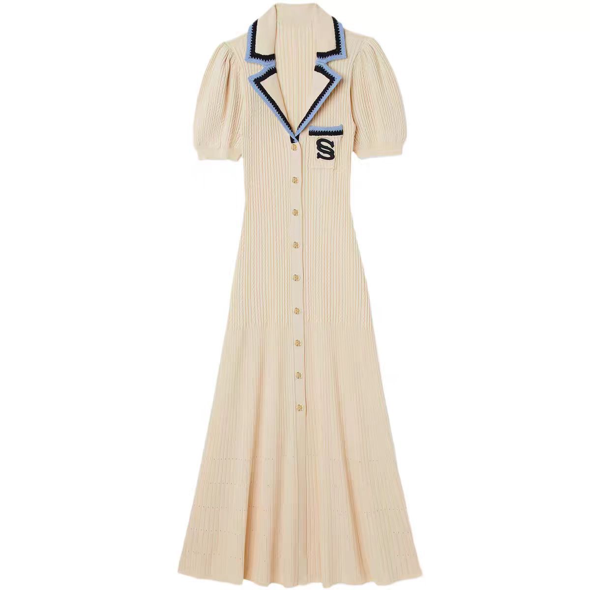 Sandro Dress Cream White